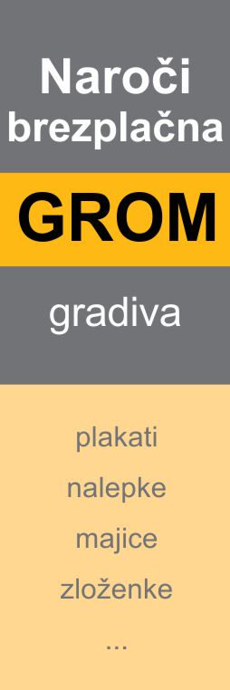 brezplačna grom gradiva